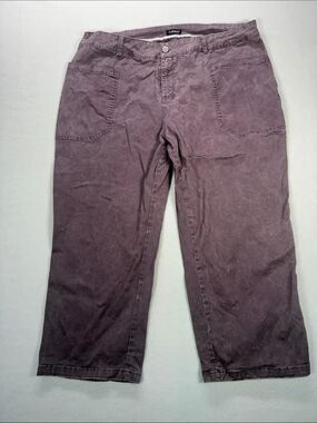 Flax Mauve Woman’s Straight-Leg Utility Tie Dye  Shorts size:4X